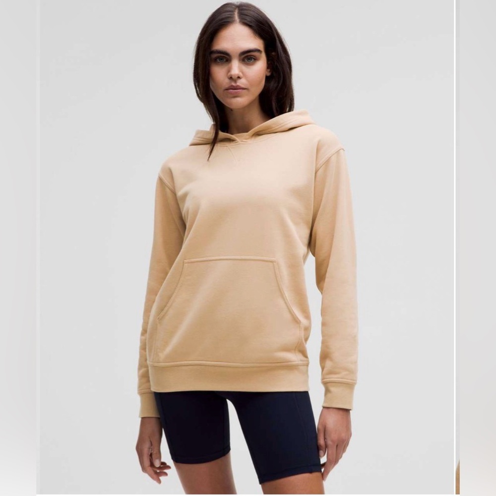 NEW Lululemon All Yours Hoodie French Terry in Beech Wood size 4